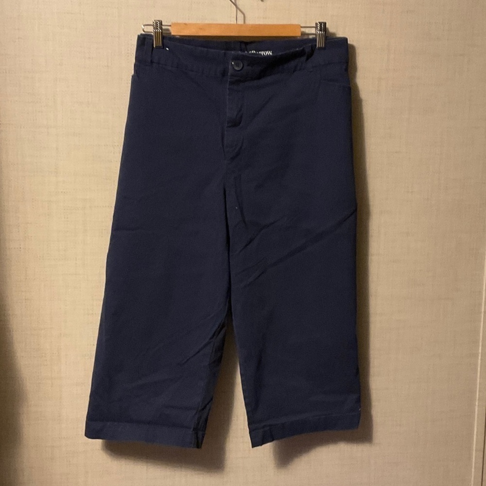 Croft & Barrow Men's Dark Blue Flat Front Shorts